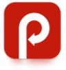 Passport Parking Canada App Logo - red square with white capital P in the centre